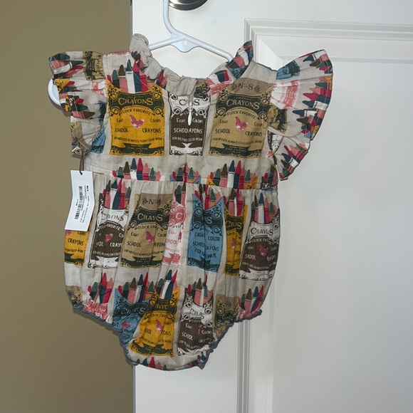 Adorable colorful pink chicken crayon bub!! - Picture 2 of 3